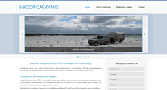 Desktop Screenshot of inkoopcaravans.com